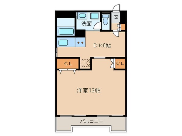 丸の内カジウラマンションの物件間取画像